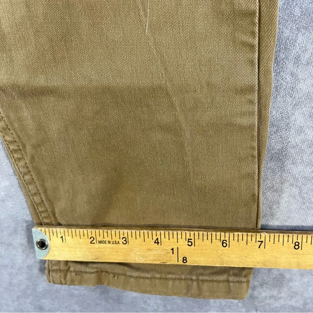Levi's 502 Jeans Men‎ 31x30 Tab Beige Tapered Pants Stretch Cotton Casual Modern